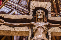 Chicago Cathedral Resurrection Crucifix