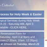 Web Slider – Easter Mass Reservations