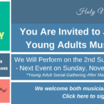 Web Slider – Nov 14 Young Adults Music Ministry