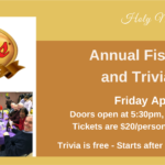 Slider for Fish Dinner and Trivia