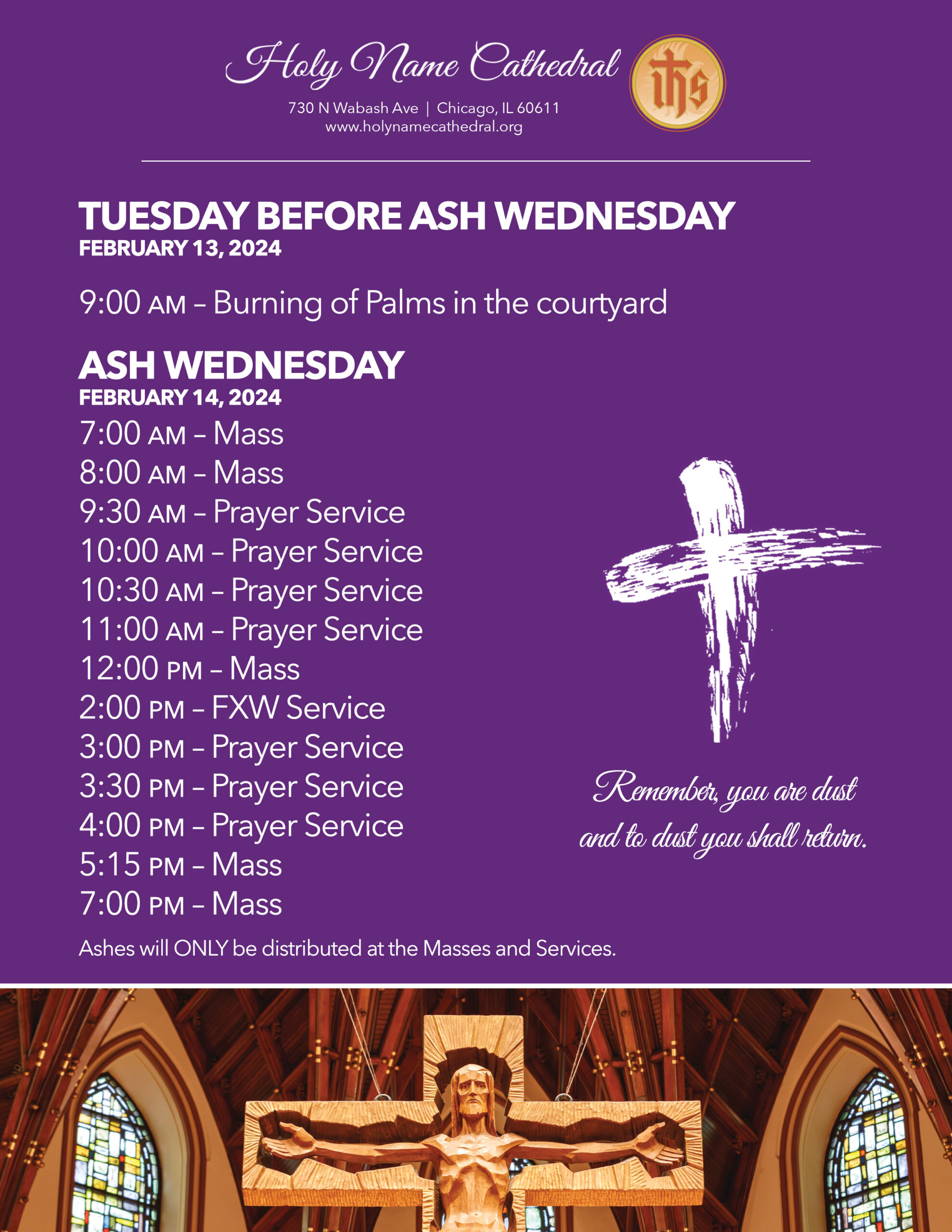 012824 Bulletin Page 6 Worship JPG version HNCAshWednesday2024