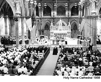Holy Name Cathedral - May 1958